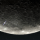 Imagen conceptual de CAPSTONE en órbita alrededor de la Luna.